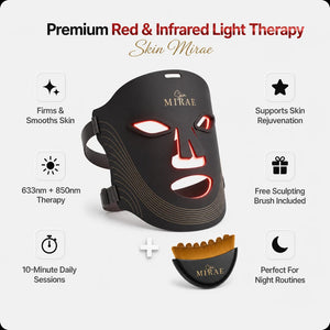Red Light Therapy Face Mask